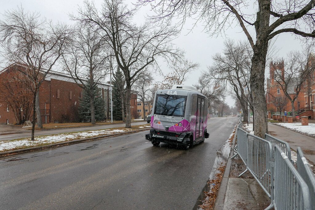 electric autonomous vehicle