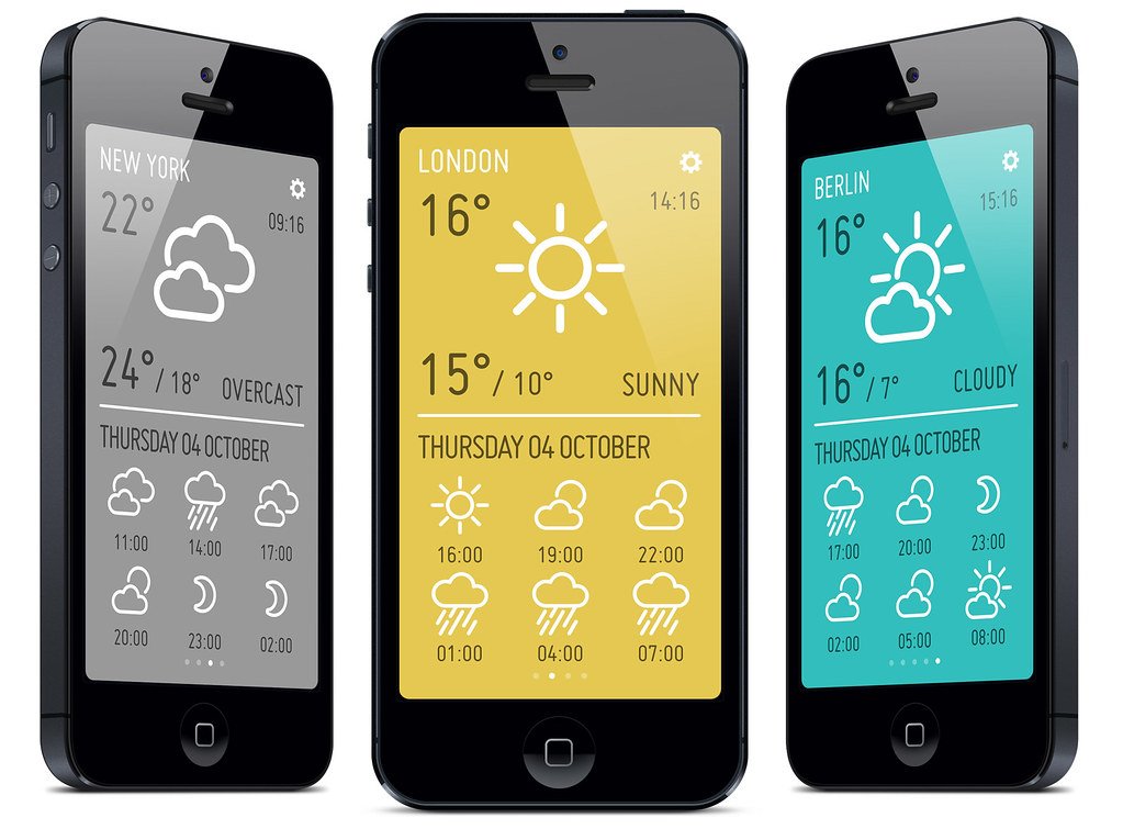 minimal app design